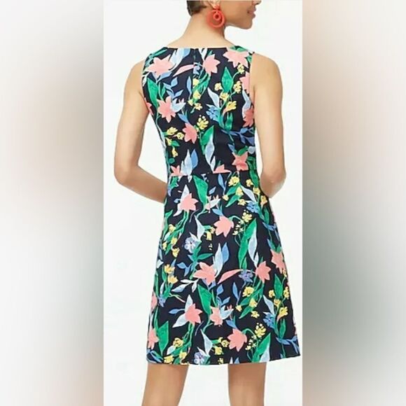 J Crew Floral Print Midi Dress - Picture 8 of 9